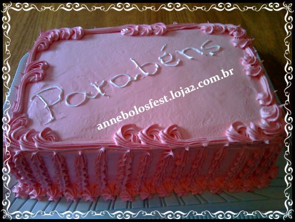 Bolo Parabéns / Ref: 26