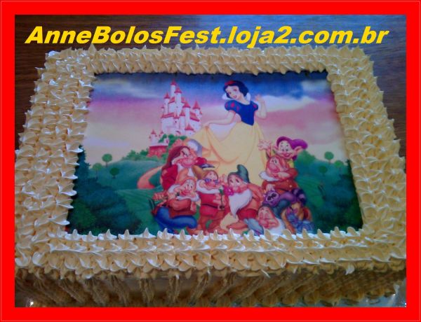 Bolo Glacê Branca de Neve REF:20/